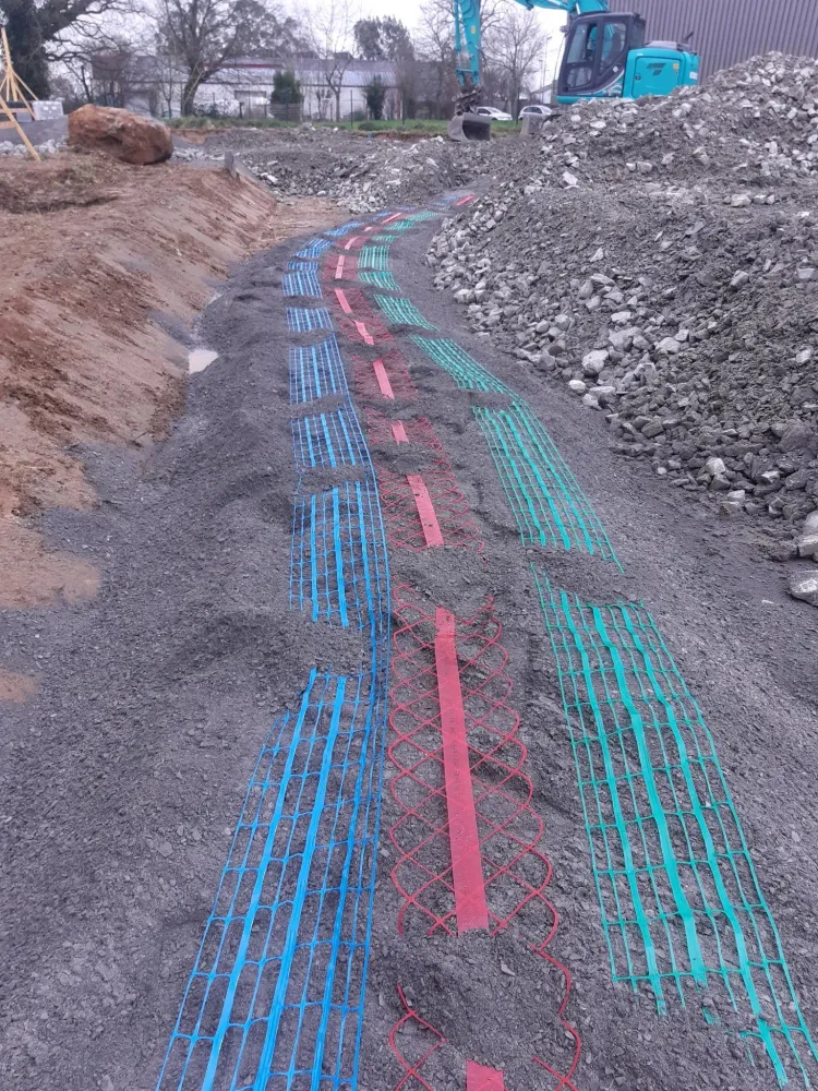 Travaux d'assainissement
